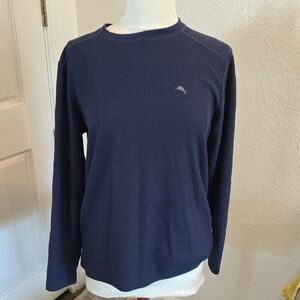 Tommy Bahama Navy Blue Men's Shirt